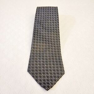 Arrow Black Printed Tie